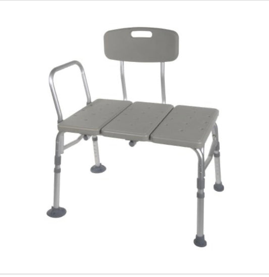 McKesson Aluminum Transfer Bench with Reversible Back