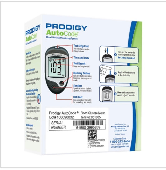 Prodigy-Auto-Code-Blood-Glucose Monitoring System